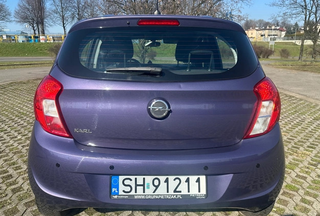 Opel Karl cena 29900 przebieg: 79200, rok produkcji 2015 z Katowice małe 172